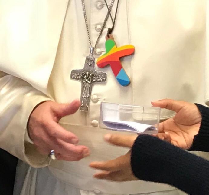 Das WJT-Kreuz für den Papst