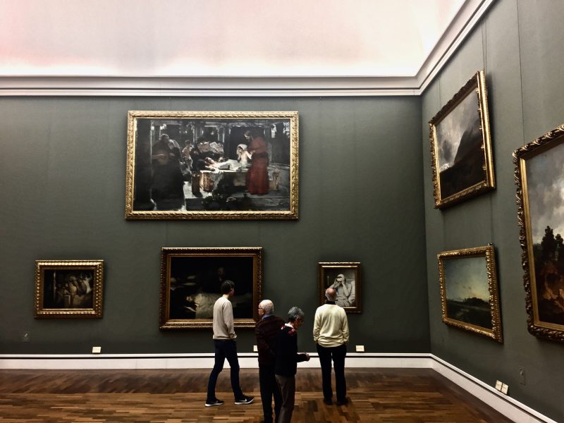 Blick auf den Menschen: Zwei Gemälde in der Neuen Pinakothek München